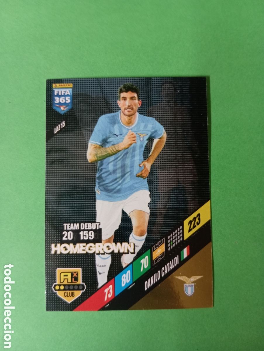 Trading cards: Danilo Cataldi Lazio HOMEGROWN n&deg;LAZ 15 / PANINI ADRENALYNXL FIFA365 2024