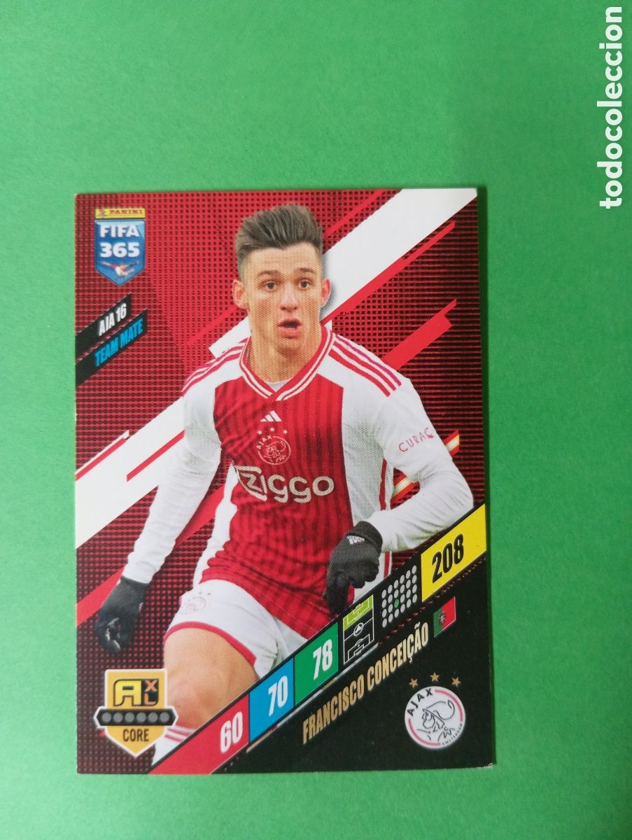 Trading cards: Francisco Concei&ccedil;&atilde;o Ajax TEAM MATE n&deg;AJA 16 / PANINI ADRENALYN XL FIFA 365 2024