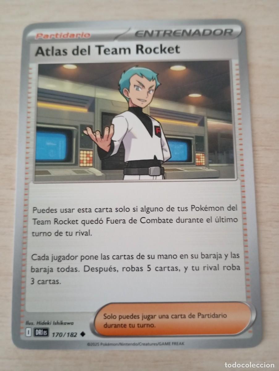 Trading cards: Carta Pok&eacute;mon Atlas del Team Rocket original