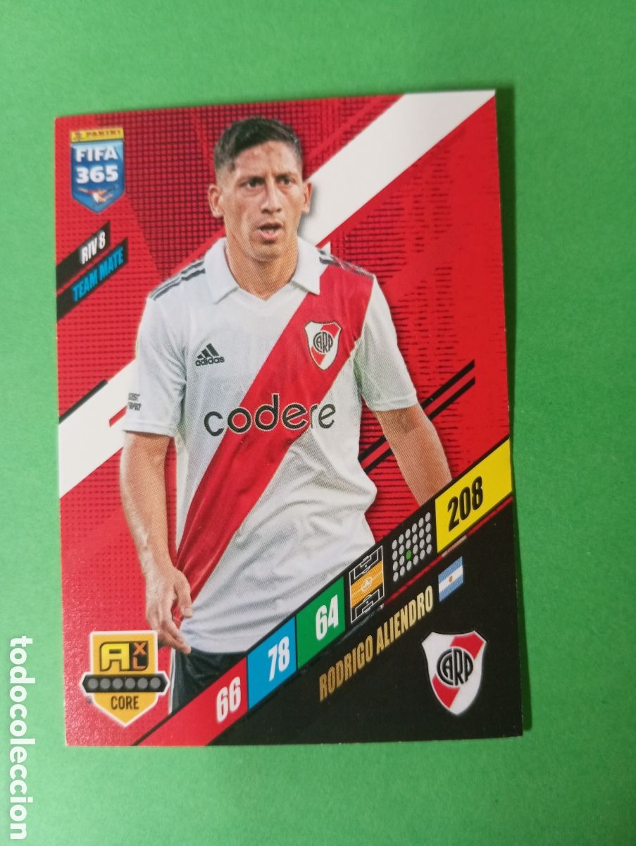 Trading cards: Rodrigo Aliendro River Plate TEAM MATE n&deg;RIV 8 / PANINI ADRENALYN XL FIFA 365 2024
