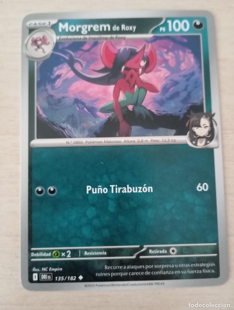 Trading cards: Carta Pok&eacute;mon Morgrem original