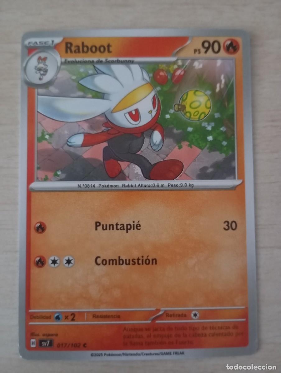 Trading cards: Carta Pok&eacute;mon Raboot Proxy