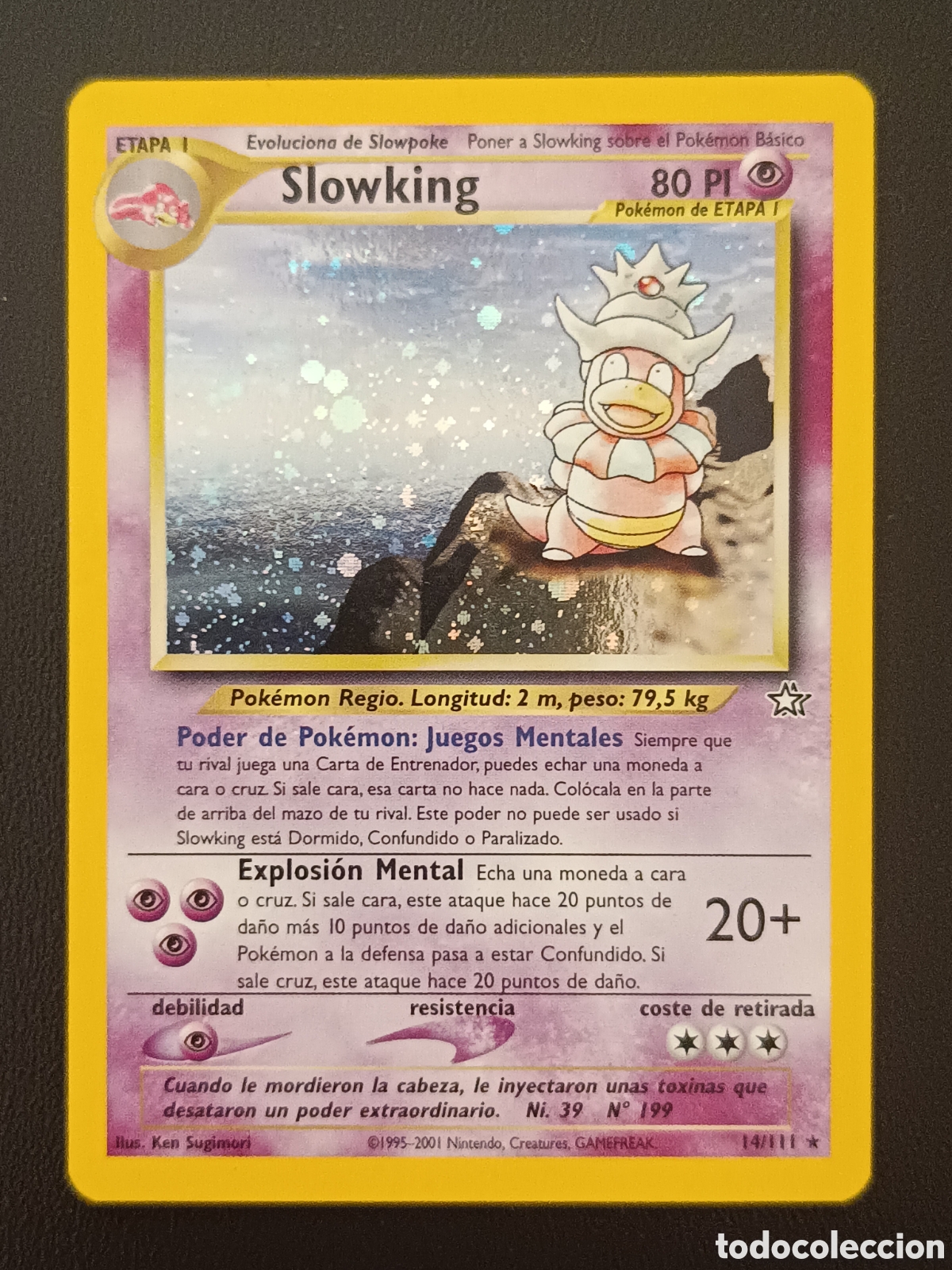 Trading cards: Pokemon Slowking 14/111 Neo G&eacute;nesis En Castellano