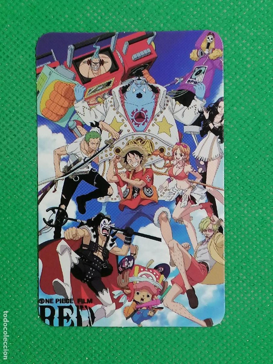 Trading cards: LOMO CARD RED CARTA ONE PIECE