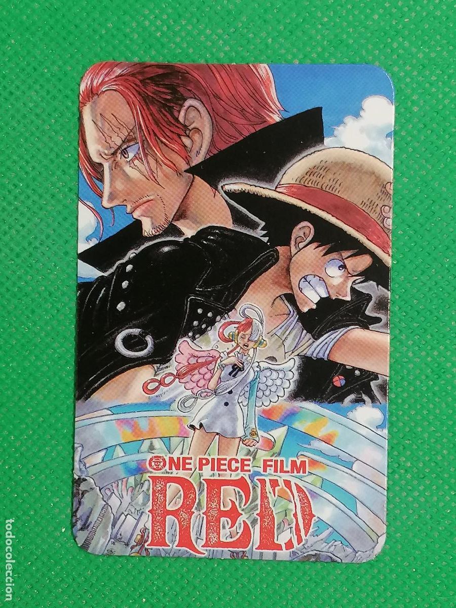 Trading cards: LOMO CARD RED CARTA ONE PIECE