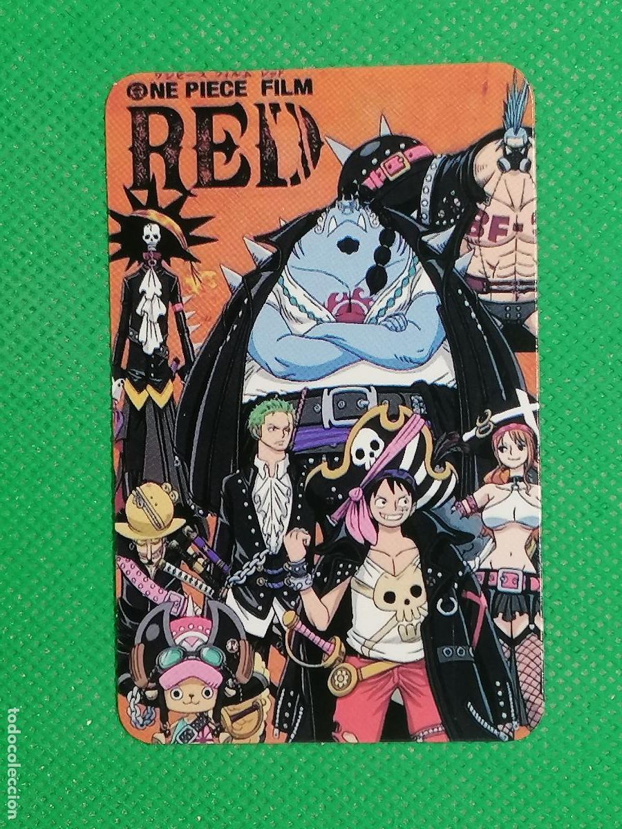 Trading cards: LOMO CARD RED CARTA ONE PIECE