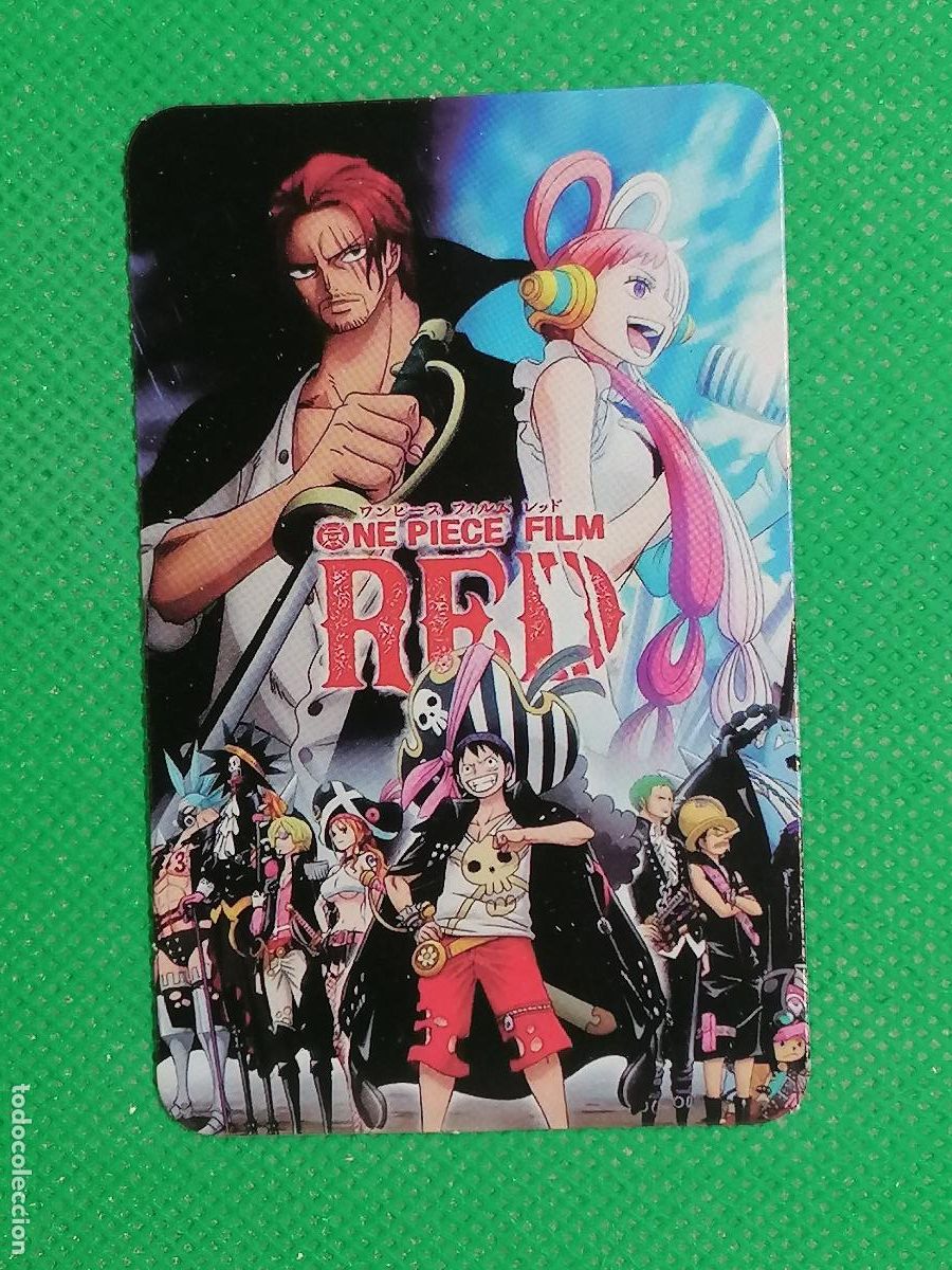 Trading cards: LOMO CARD RED CARTA ONE PIECE