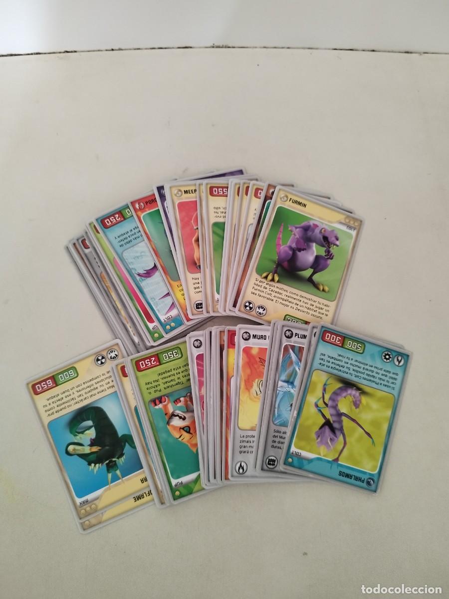 Trading cards: Lote de 50 cartas, tarjetas de Invizimals.