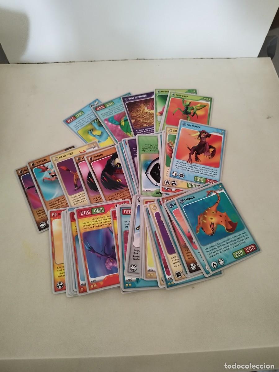 Trading cards: Lote de 50 cartas, tarjetas de Invizimals.