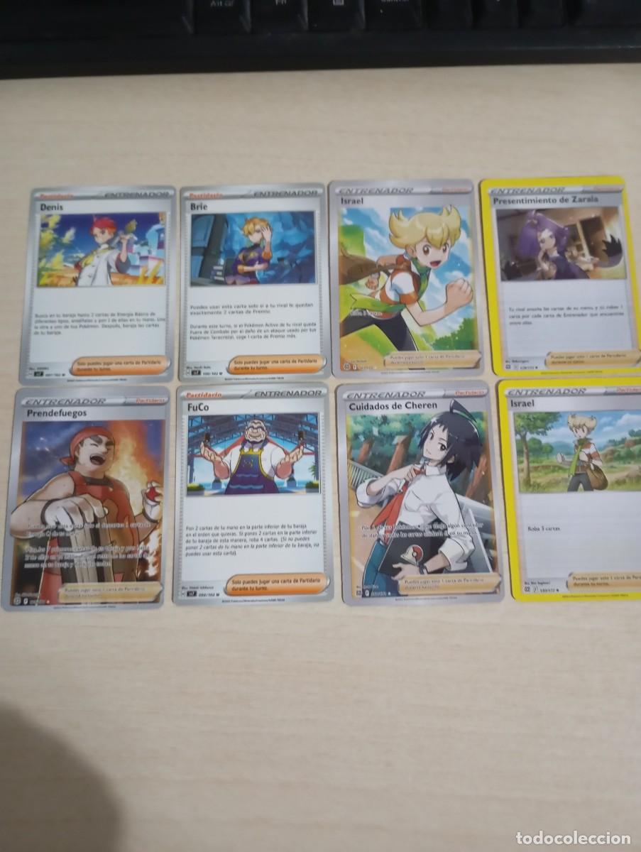 Trading cards: Pack lote 8 cartas Pok&eacute;mon Entrenador Proxy