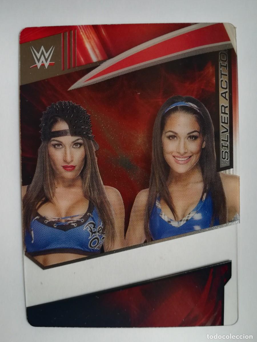 Trading cards: WWE N&ordm; 007. Silver Action. Panini 2016.