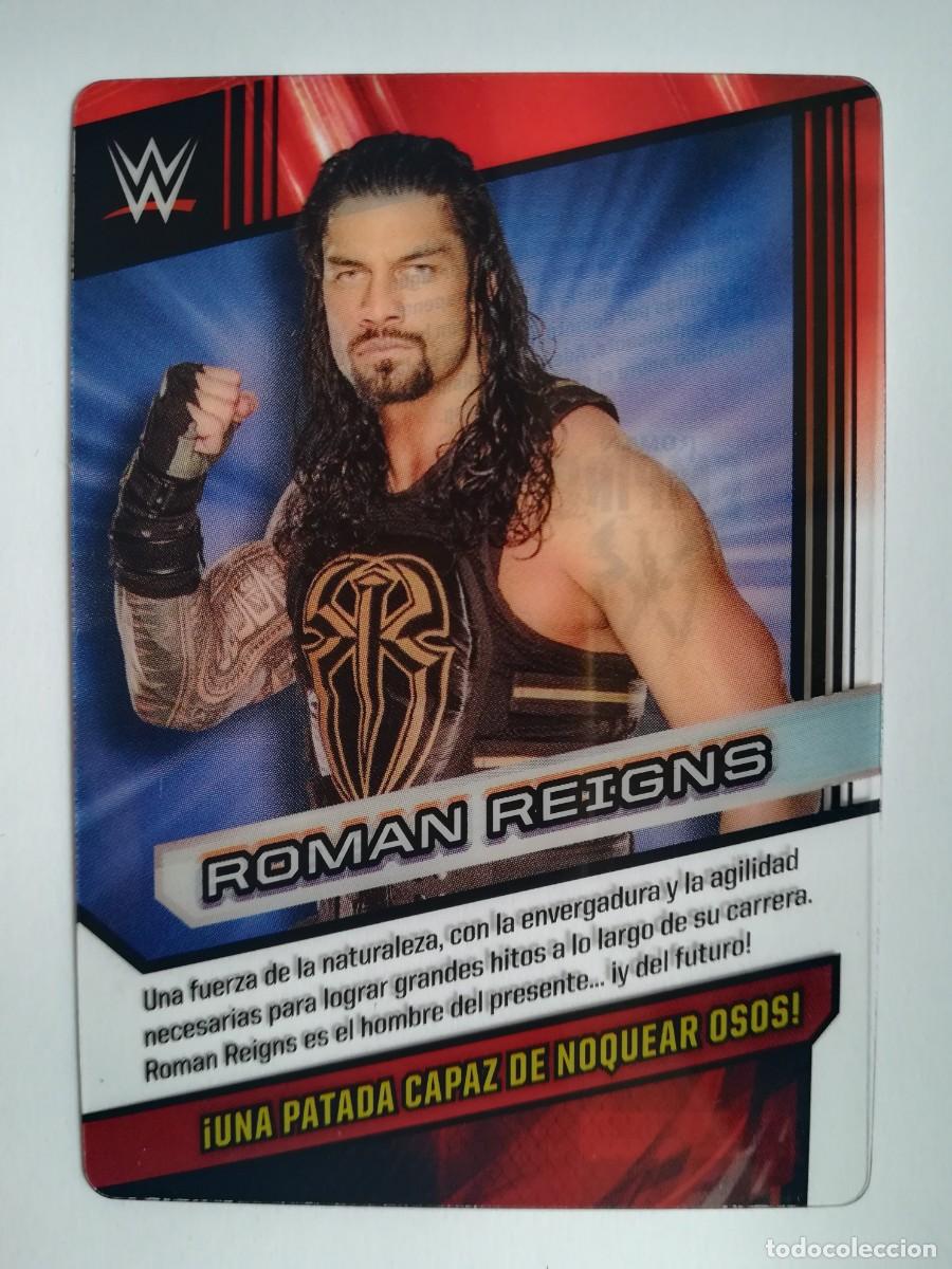 Trading cards: WWE N&ordm; 018. Roman Reigns. Panini 2016.