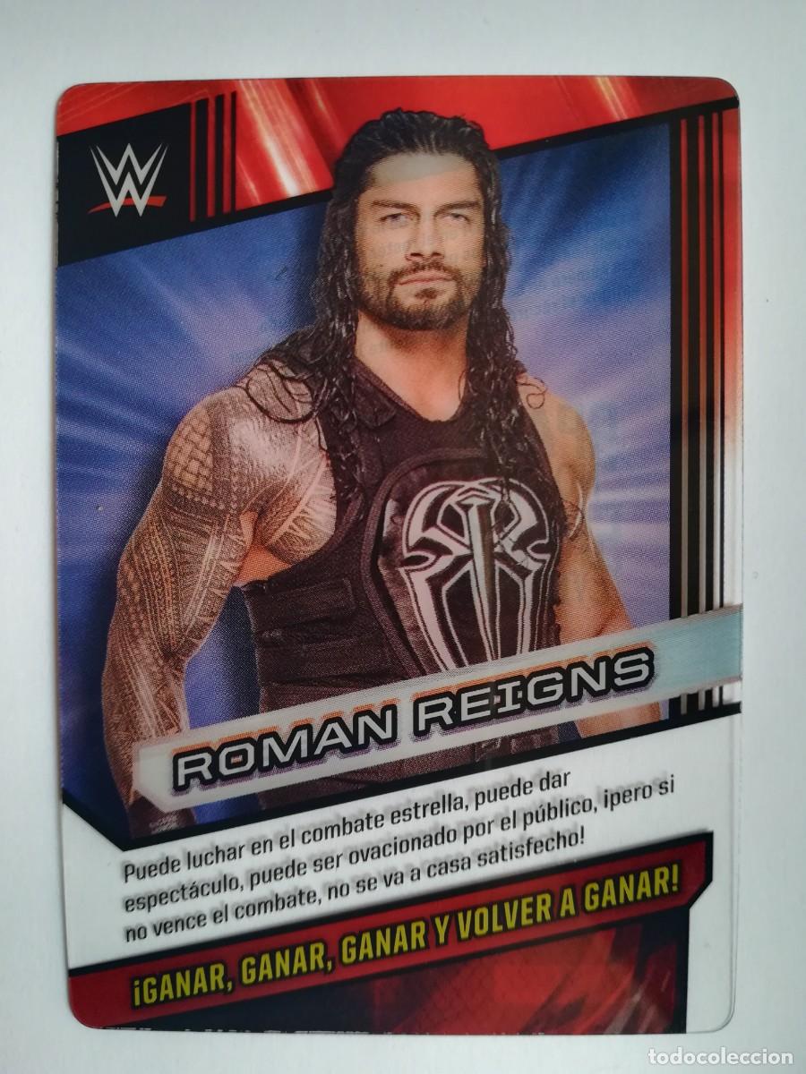 Trading cards: WWE N&ordm; 015. Roman Reigns. Panini 2016.