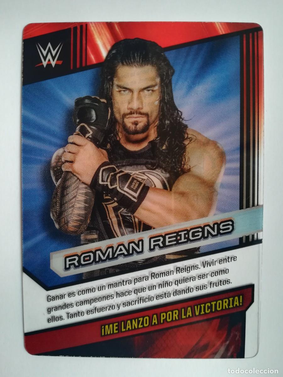 Trading cards: WWE N&ordm; 016. Roman Reigns. Panini 2016.