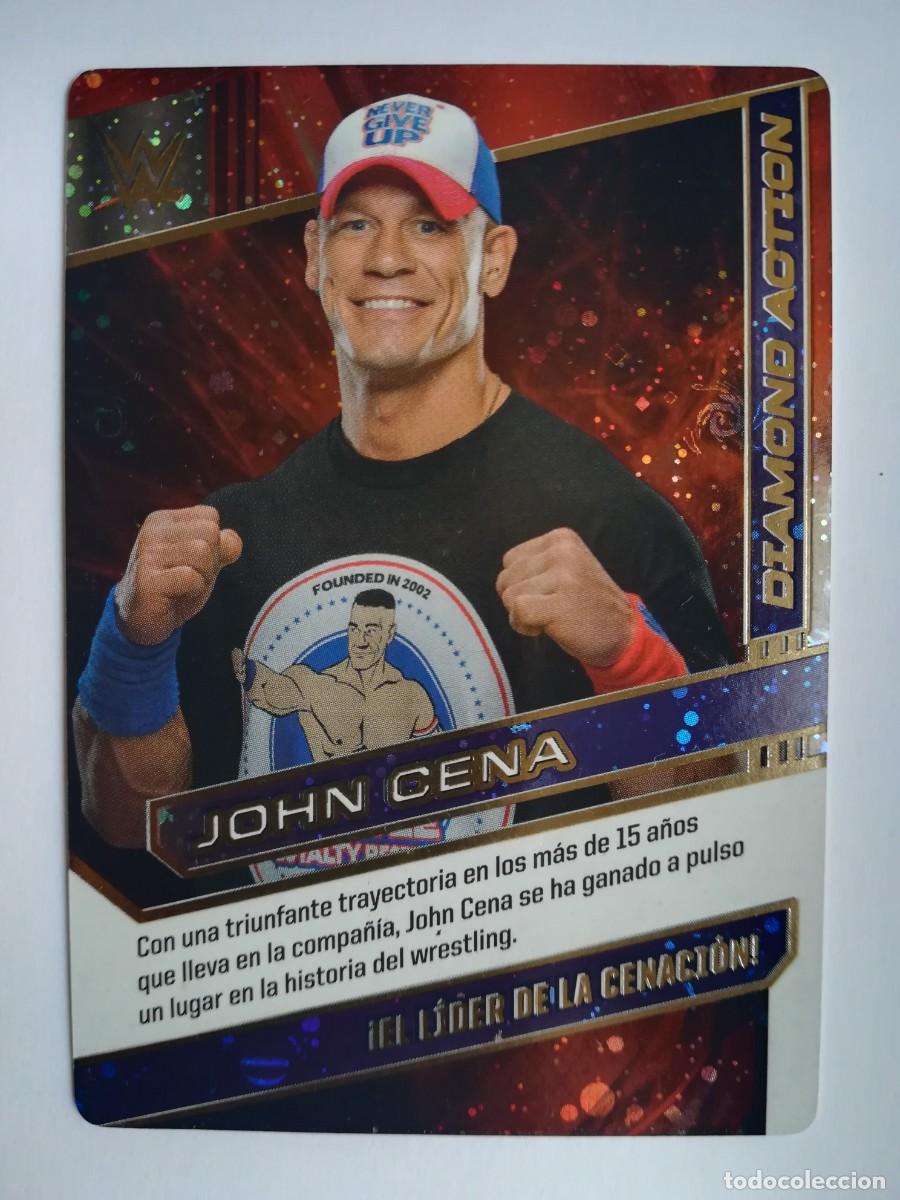 Trading cards: WWE N&ordm; 023. Diamond Action. John Cena. Panini 2016.