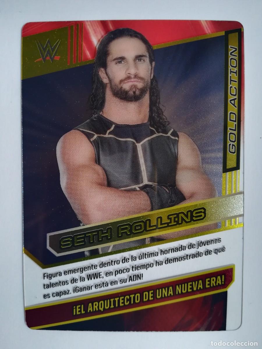 Trading cards: WWE N&ordm; 024. Seth Rollins. Panini 2016.