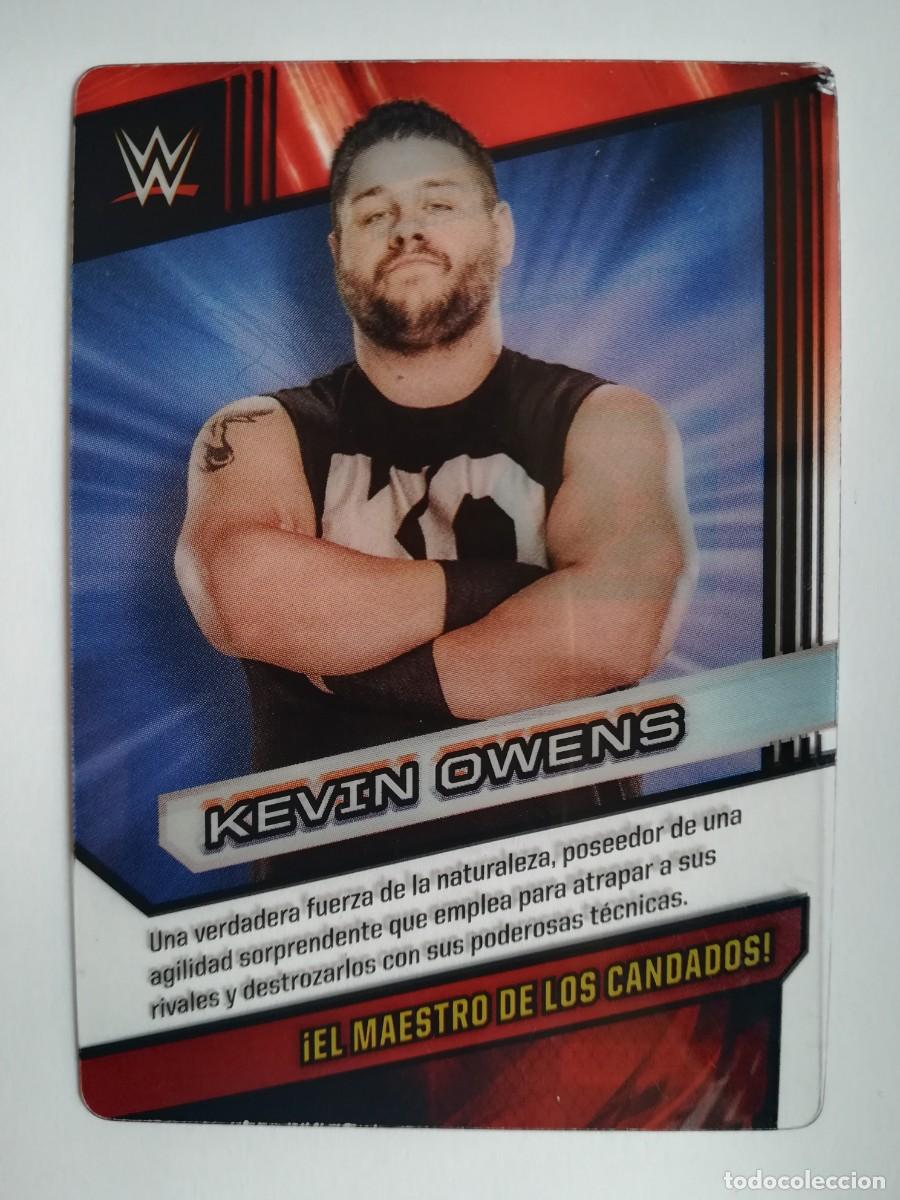 Trading cards: WWE N&ordm; 031. Kevin Owens. Panini 2016.