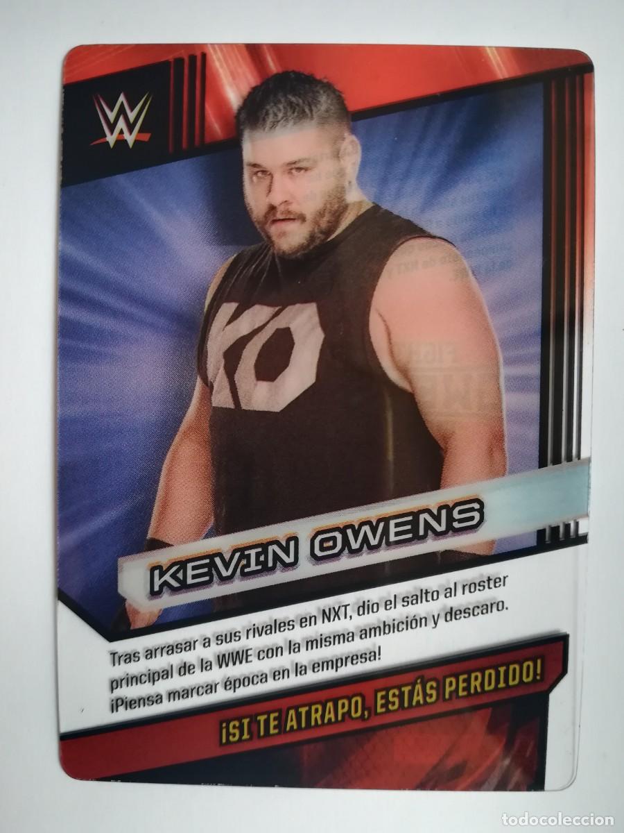 Trading cards: WWE N&ordm; 033. Kevin Owens. Panini 2016.