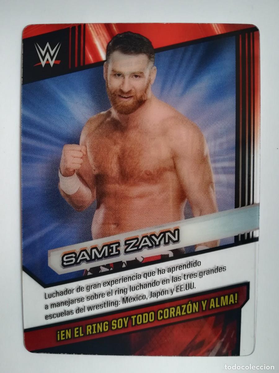 Trading cards: WWE N&ordm; 034. Sami Zayn. Panini 2016.