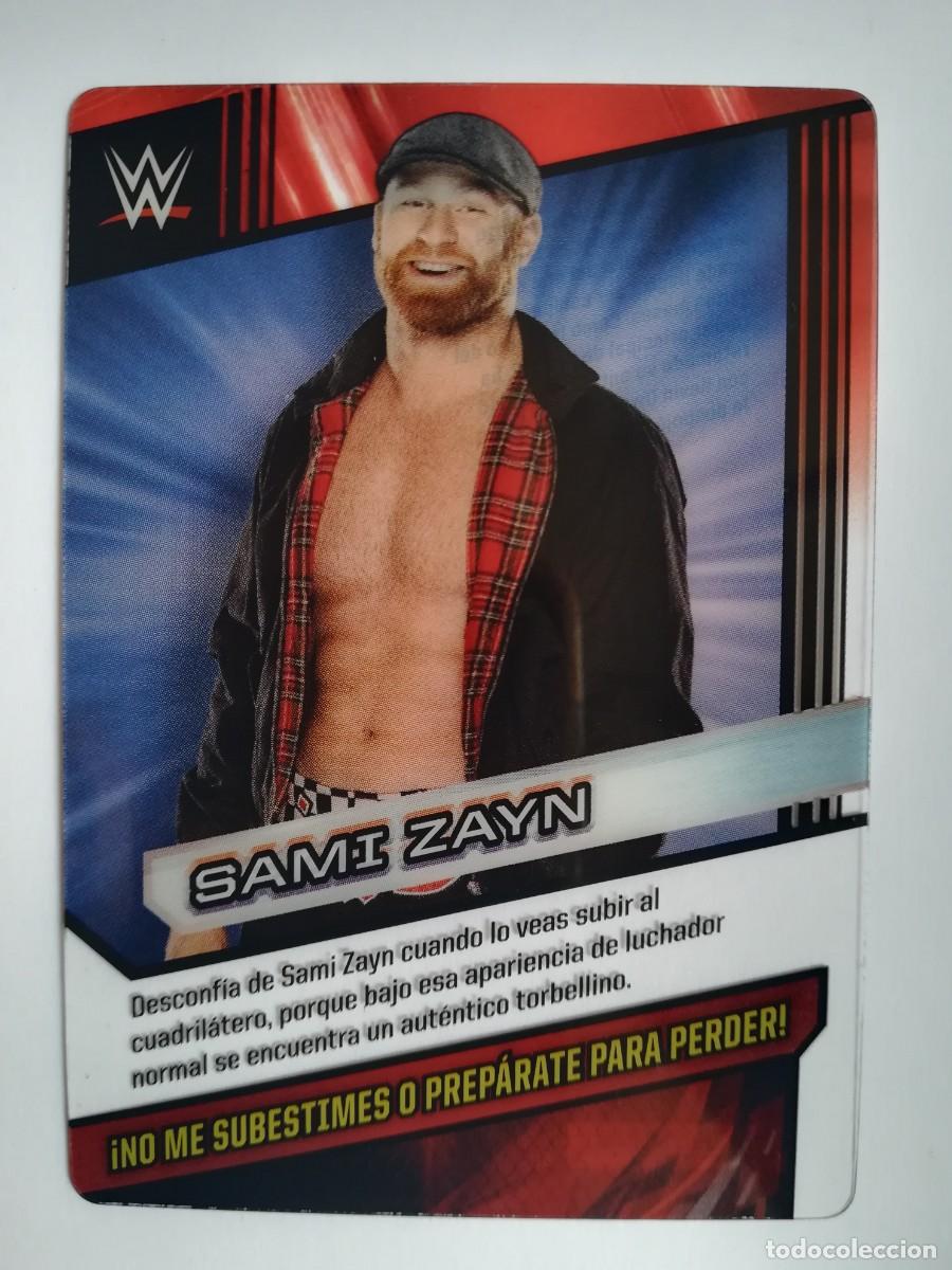 Trading cards: WWE N&ordm; 036. Sami Zayn. Panini 2016.