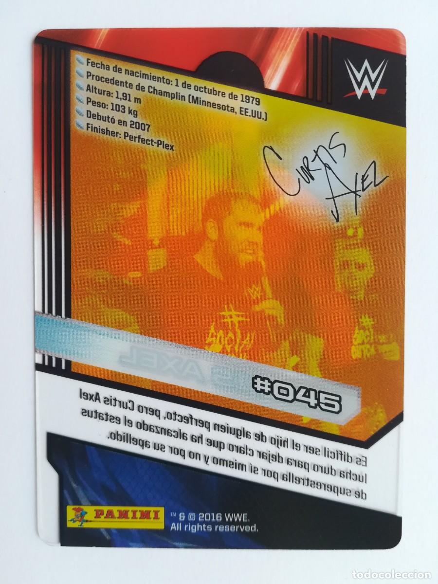 Trading cards: WWE N&ordm; 045. Curtis Axel. Panini 2016. - Foto 2