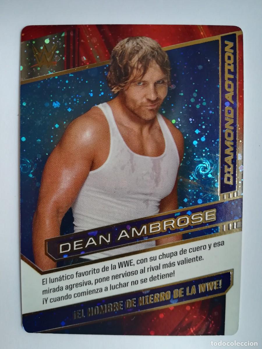 Trading cards: WWE N&ordm; 047. Diamond Action. Dean Ambrose. Panini 2016.