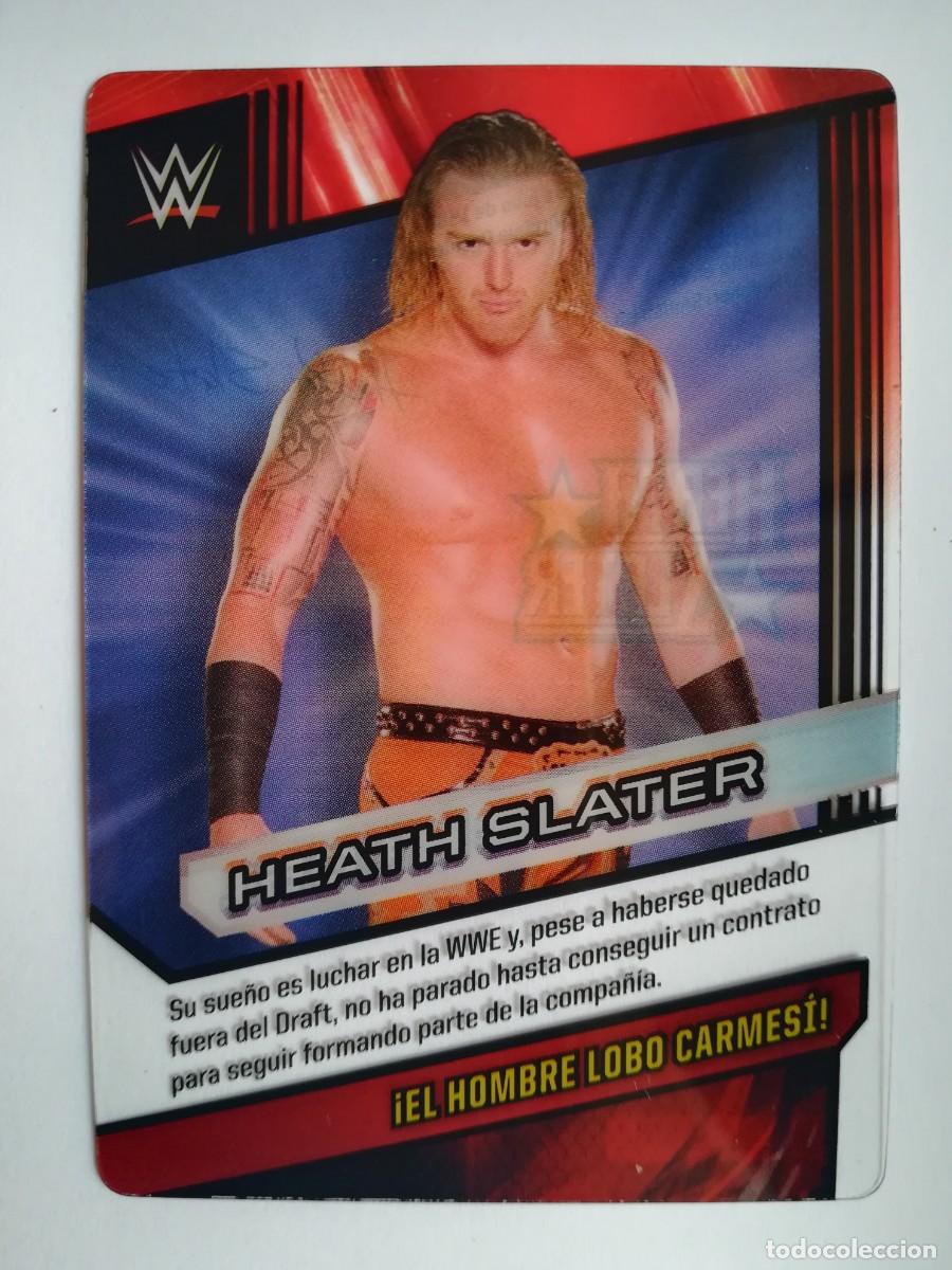 Cartes &agrave; &Eacute;changer: WWE N&ordm; 051. Heath Slater. Panini 2016.