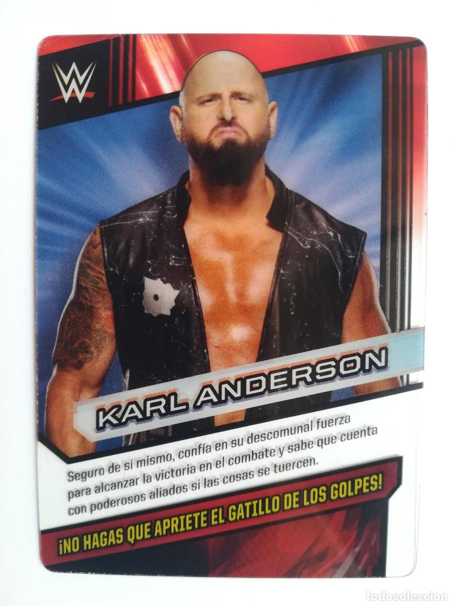 Trading cards: WWE N&ordm; 055. Karl Anderson. Panini 2016.