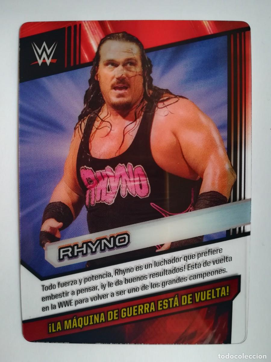 Trading cards: WWE N&ordm; 061. Rhyno. Panini 2016.