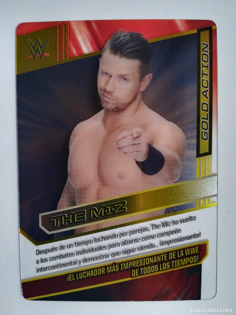 Trading cards: WWE N&ordm; 065. Gold Action. The Miz. Panini 2016.