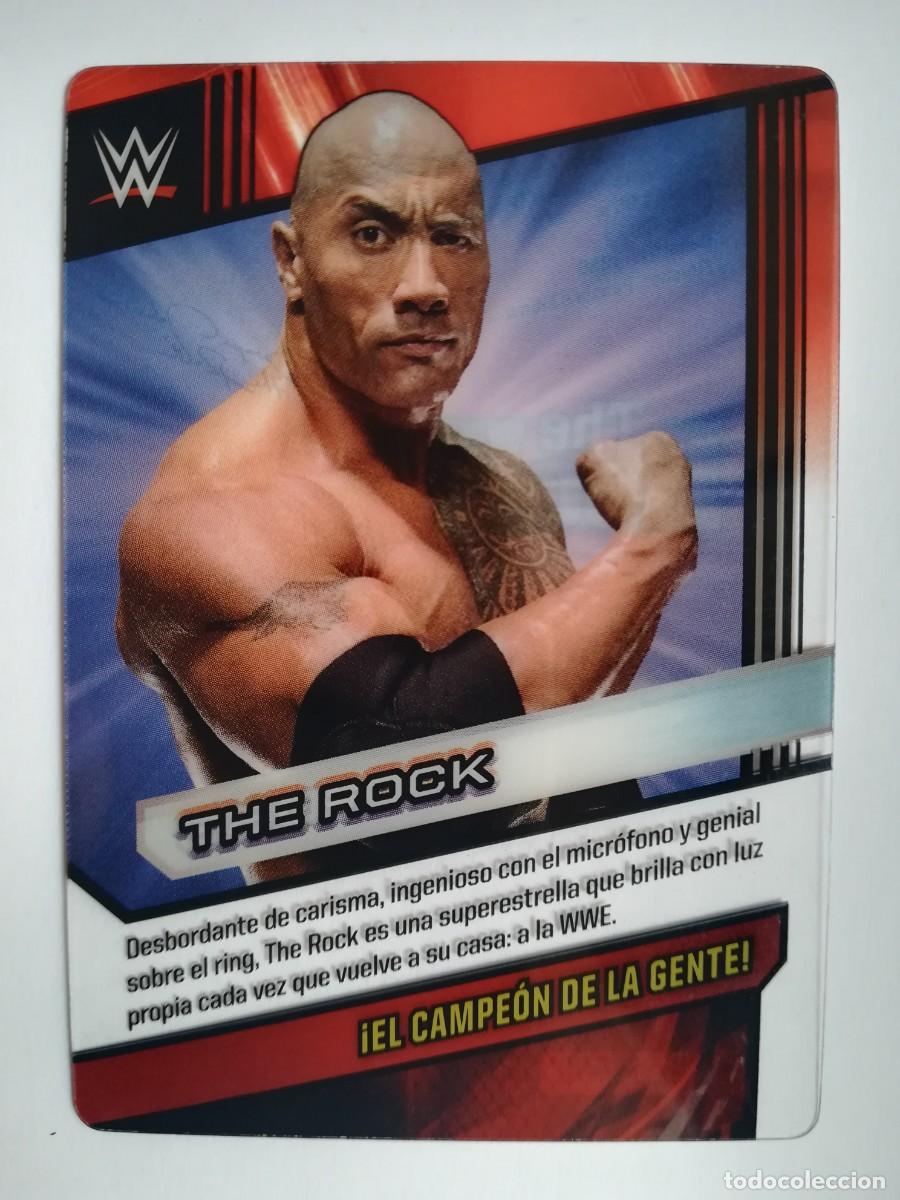 Trading cards: WWE N&ordm; 066. The Rock. Panini 2016.