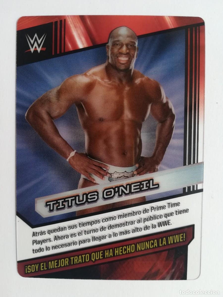 Trading cards: WWE N&ordm; 067. Titus O'Neil. Panini 2016.