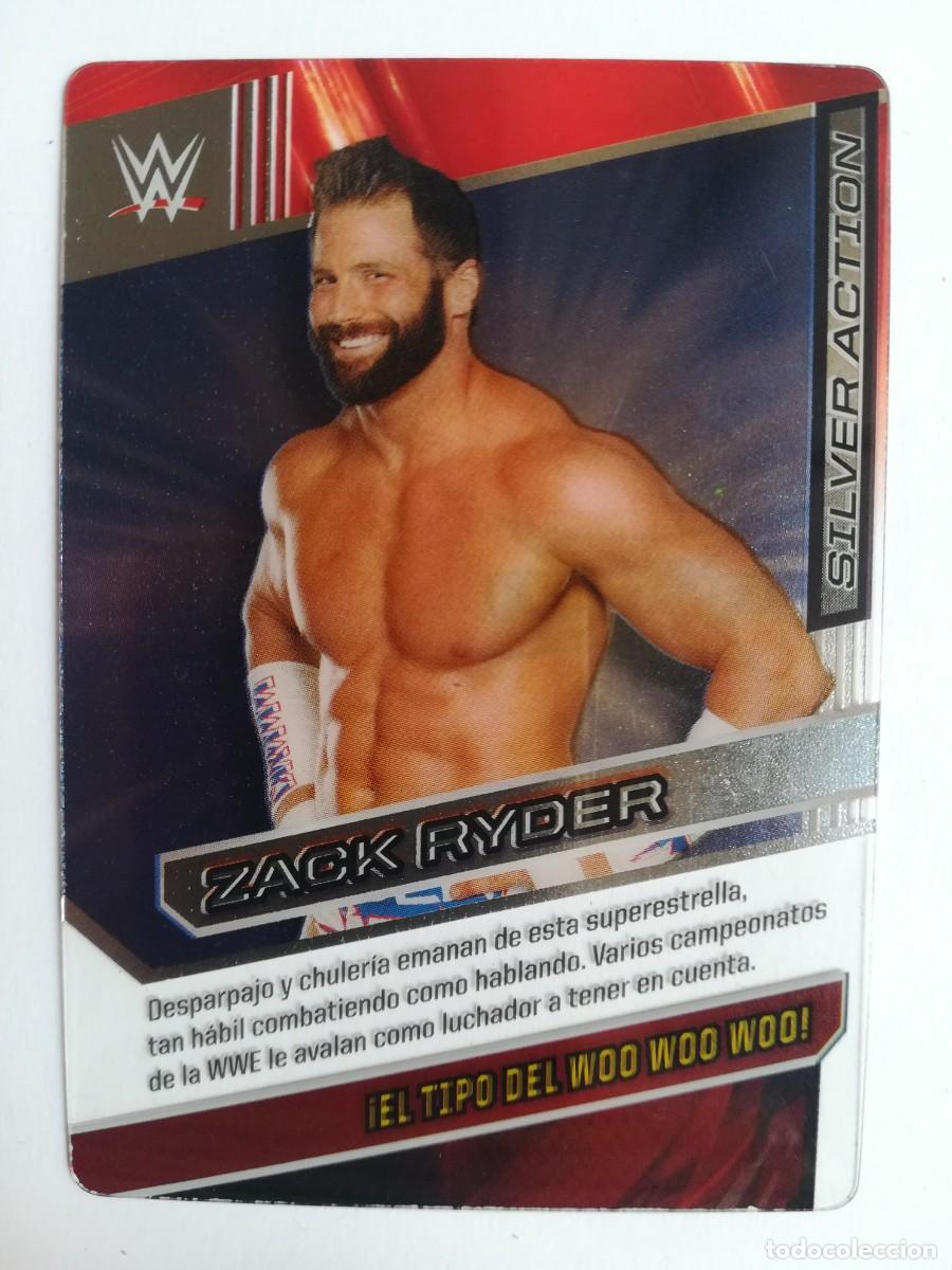 Trading cards: WWE N&ordm; 072. Silver Action. Zack Ryder. Panini 2016.