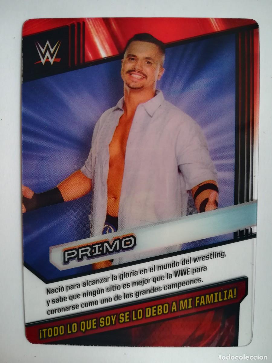 Trading cards: WWE N&ordm; 076. Primo. Panini 2016.