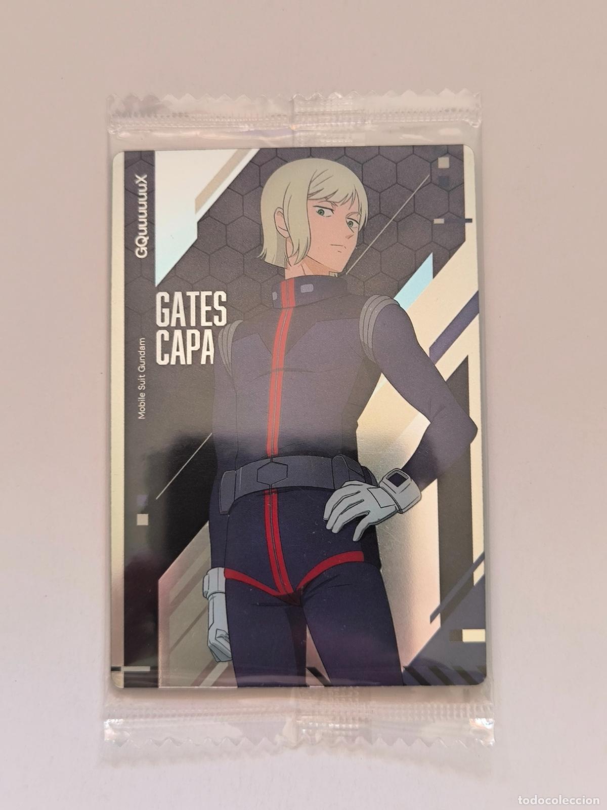 Trading cards: GUNDAM WAFER CARD - N&ordm; 1-13 - MOBILE SUIT GUNDAM GQUUUUUUX - CARD / BANDAI / JAPON - NUEVO (O7B1)