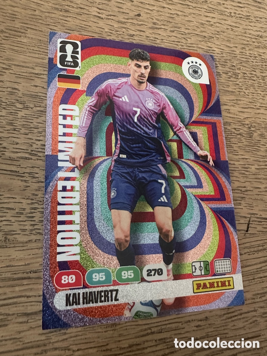 Trading cards: KAI HAVERTZ ALEMANIA LIMITED EDITION ADRENALYN XL PANINI MUNDIAL WORLD CUP 2026 USA CAN MEX