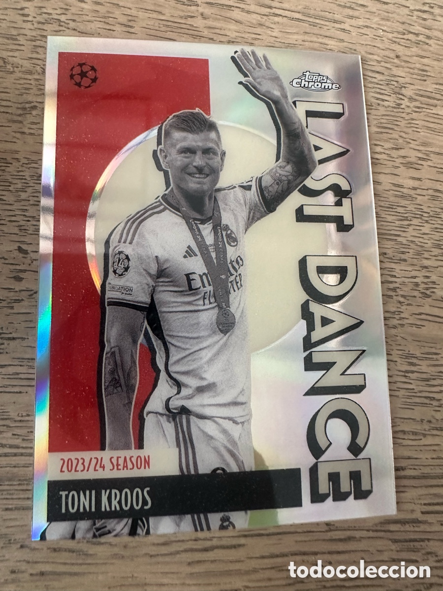 Trading cards: TONI KROOS REAL MADRID LD-1 LAST DANCE TOPPS CHROME 2026