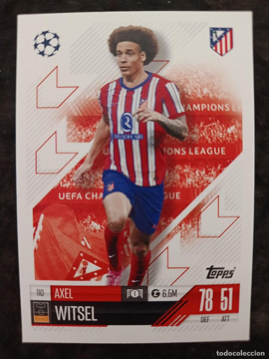 Trading cards: TOPPS MATCH ATTAX 2024/25. #110 AXEL WITSEL. AT.MADRID