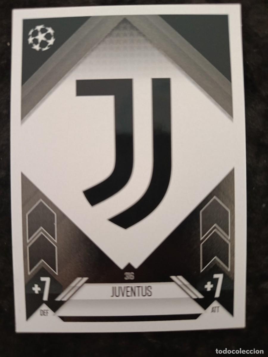 Trading cards: TOPPS MATCH ATTAX 2024/25. #316 ESCUDO JUVENTUS DE TURIN