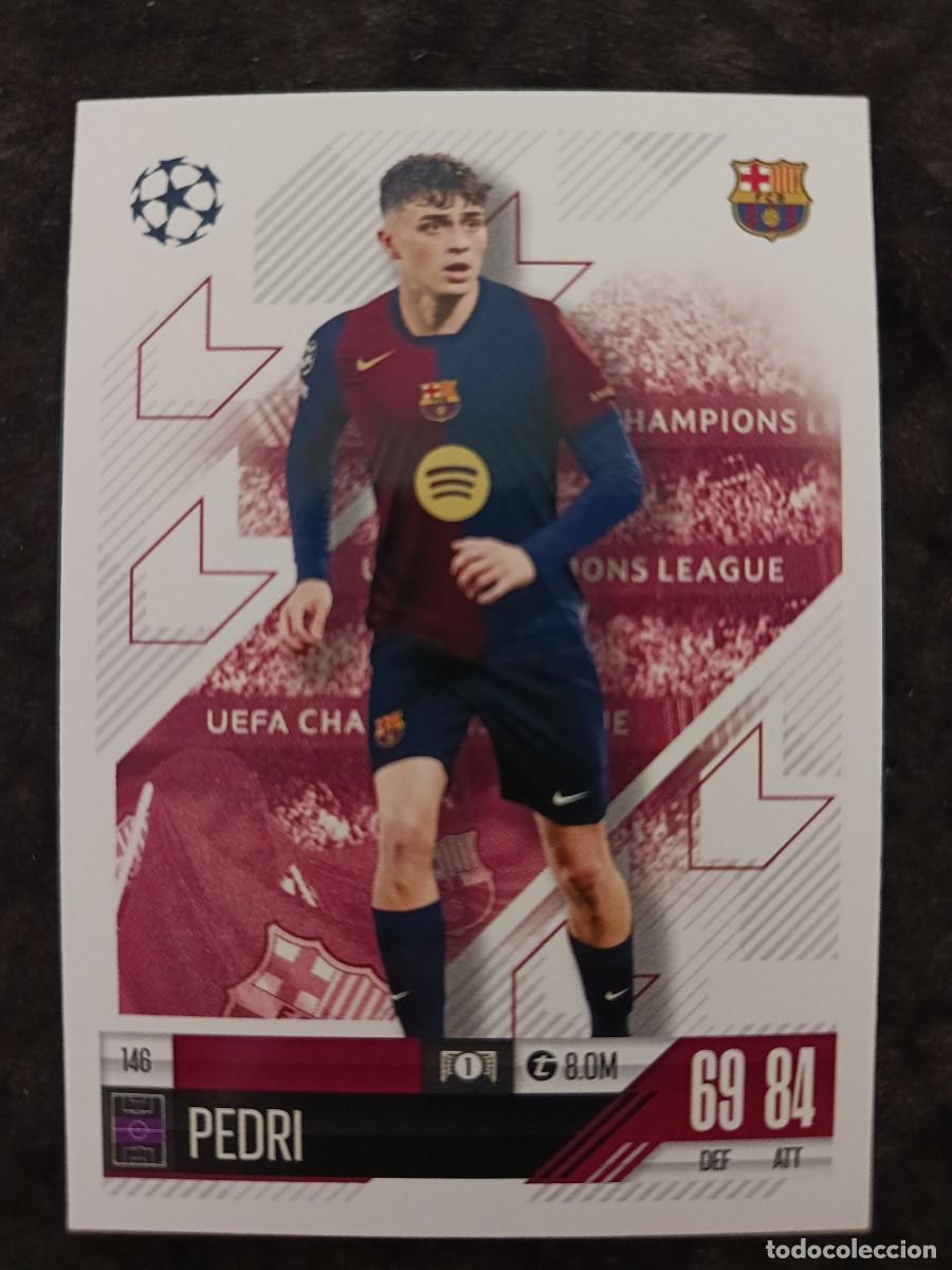 Trading cards: TOPPS MATCH ATTAX 2024/25. #146 PEDRI. FC.BARCELONA