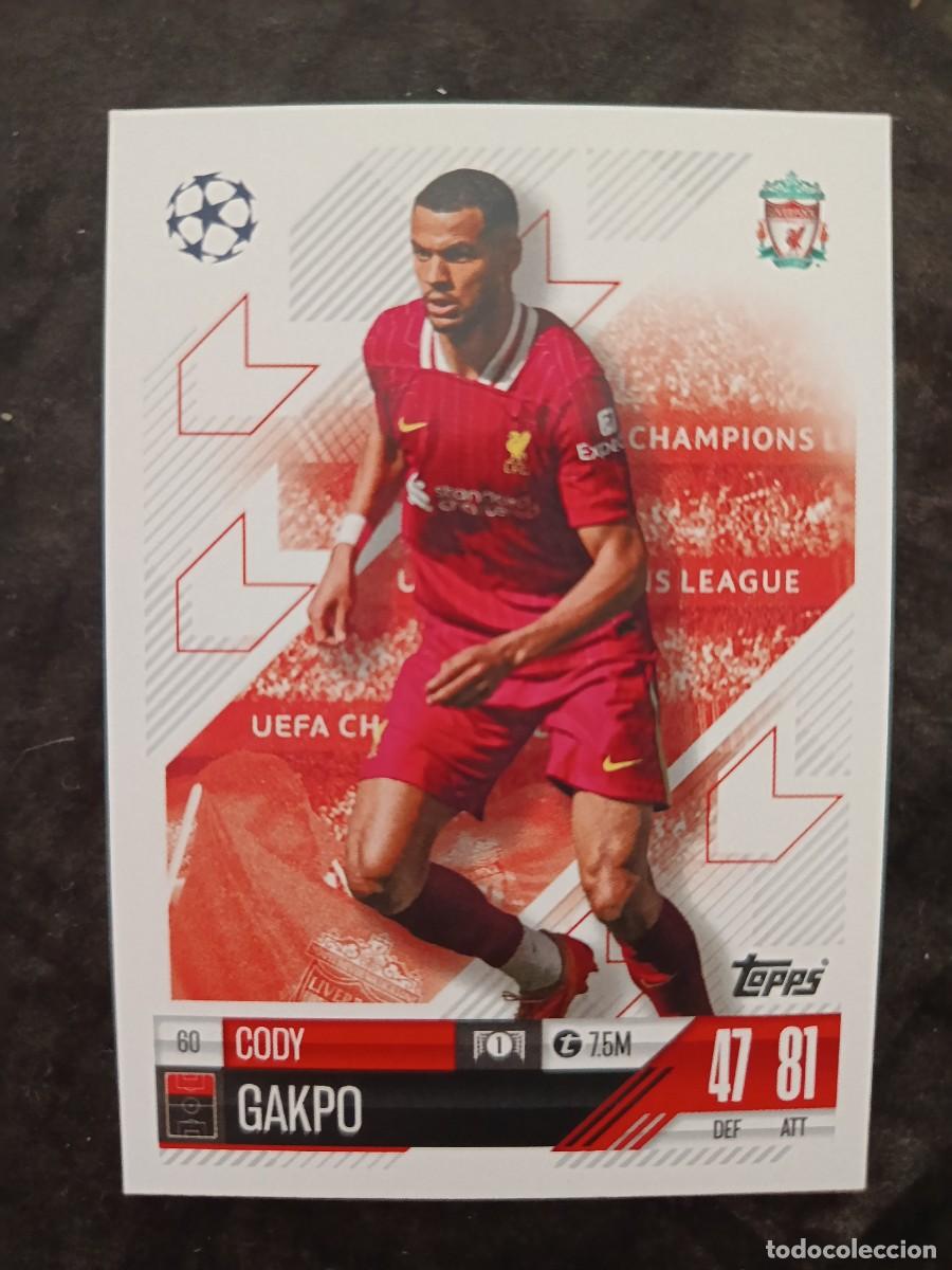 Trading cards: TOPPS MATCH ATTAX 2024/25. #60 CODY GAKPO. LIVERPOOL