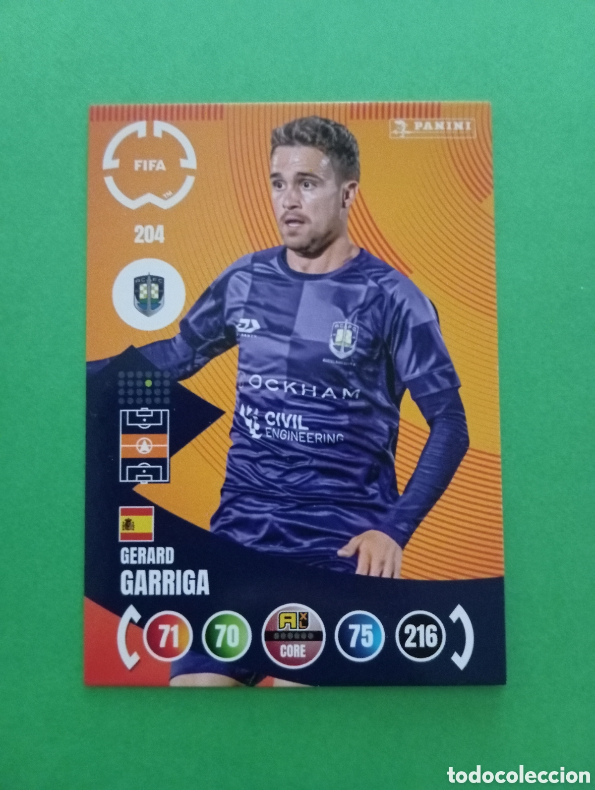 Trading cards: Gerard Garriga Auckland City n&deg;204 / PANINI ADRENALYN XL FIFA CLUB WORLD CUP 2025