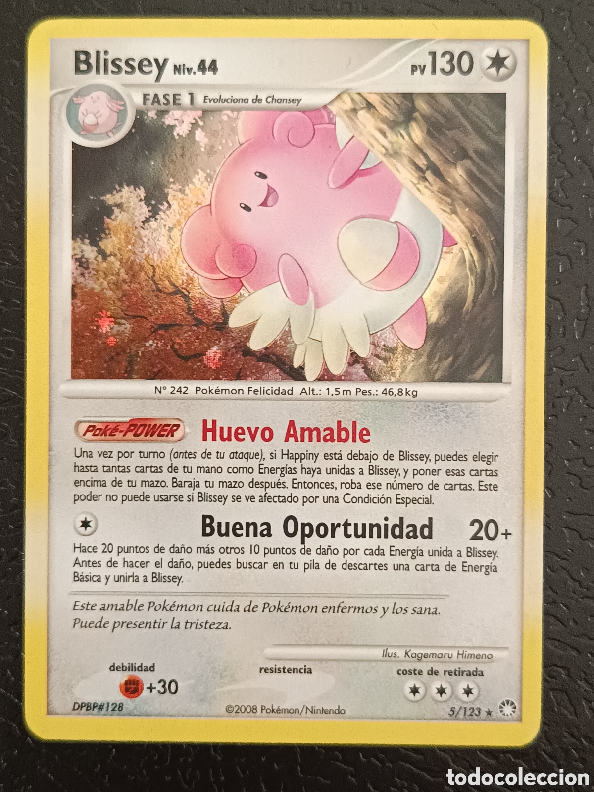 Trading cards: Pokemon Blissey 5/123 Diamante Y Perla Tesoros Misteriosos En Castellano