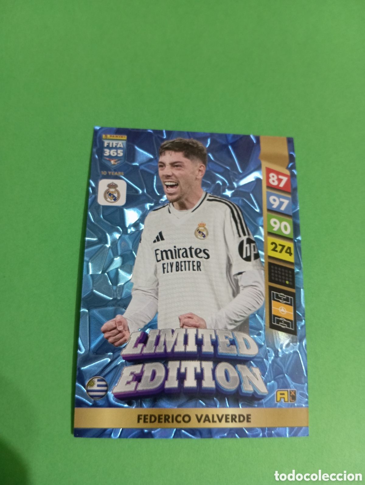 Trading cards: Federico Valverde Real Madrid LIMITED EDITION / PANINI FIFA 365 ADRENALYN XL 2025
