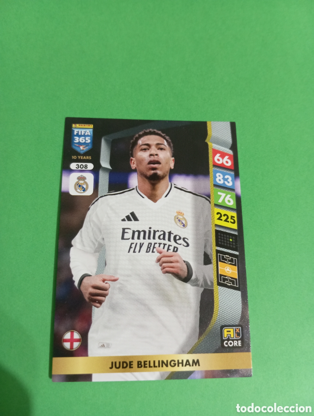 Trading cards: Jude Bellingham Real Madrid n&deg;308 / PANINI FIFA 365 ADRENALYN XL 2025