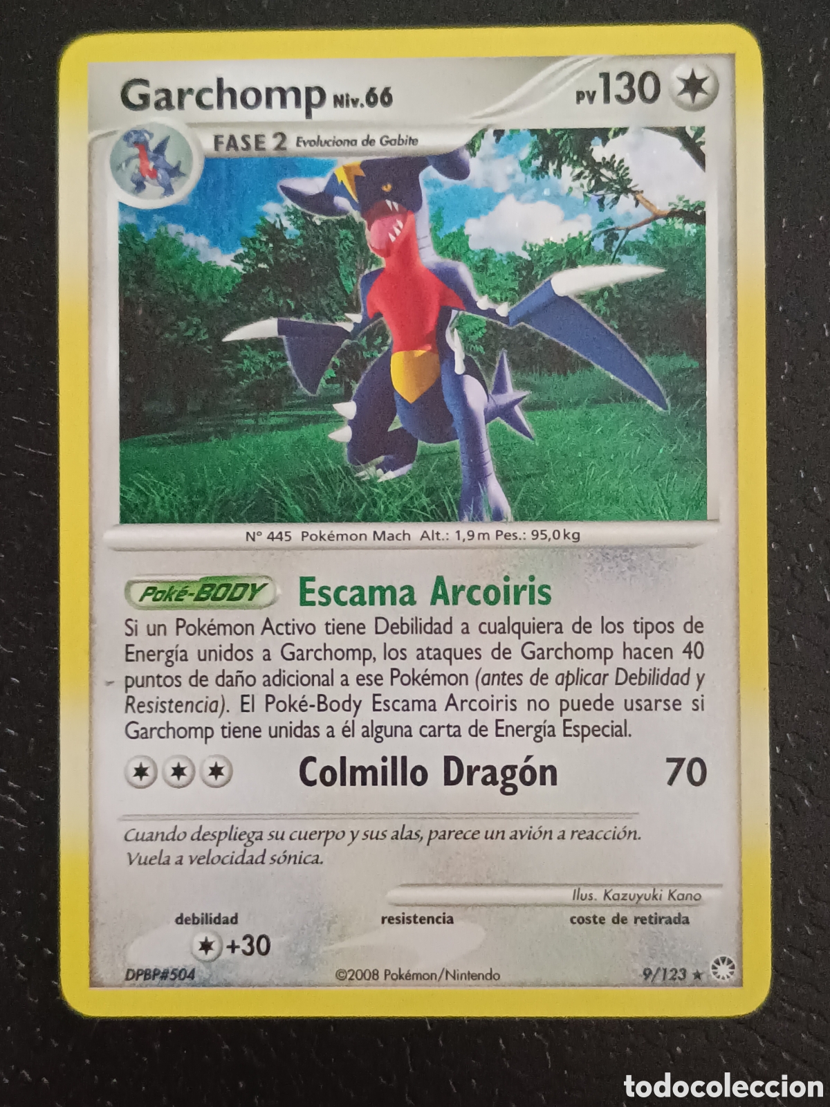 Trading cards: Pokemon Garchomp 9/123 Diamante Y Perla Tesoros Misteriosos En Castellano