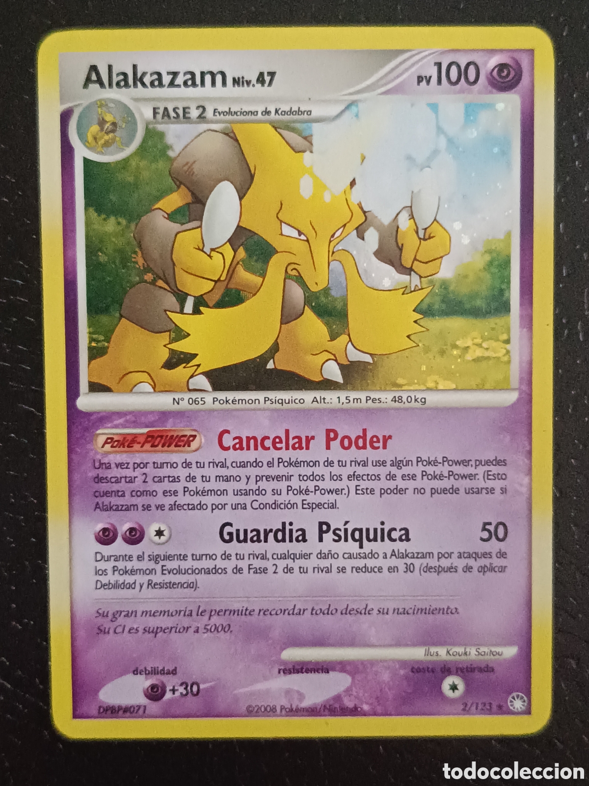 Trading cards: Pokemon Alakazam 2/123 Diamante Y Perla Tesoros Misteriosos En Castellano