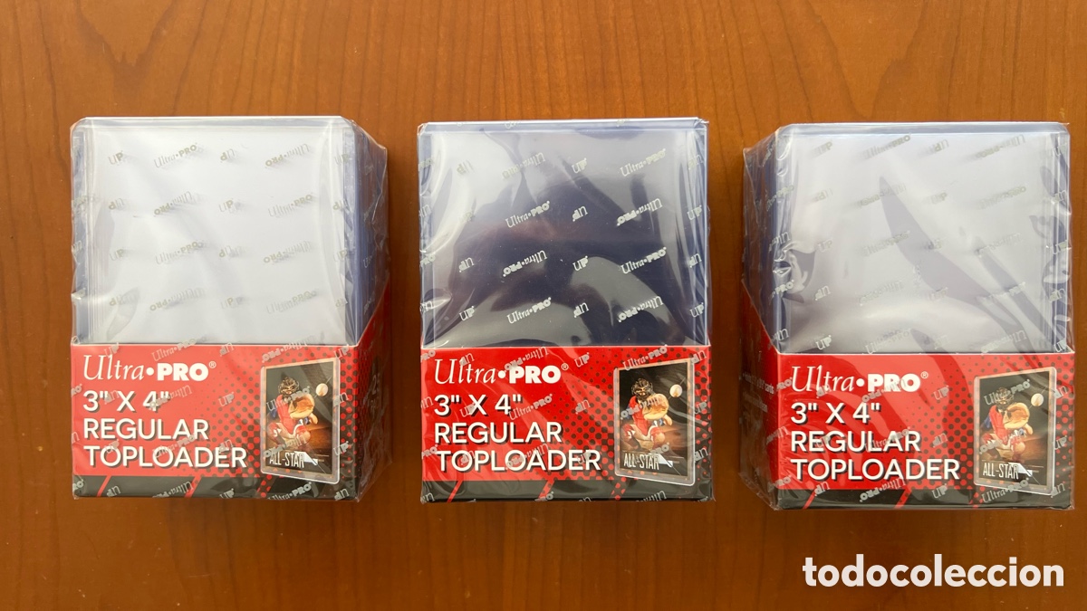Trading cards: ULTRA PRO TOPLOADER 3 PAQUETE DE 25 UNIDADES PARA GUARDAR CARDS