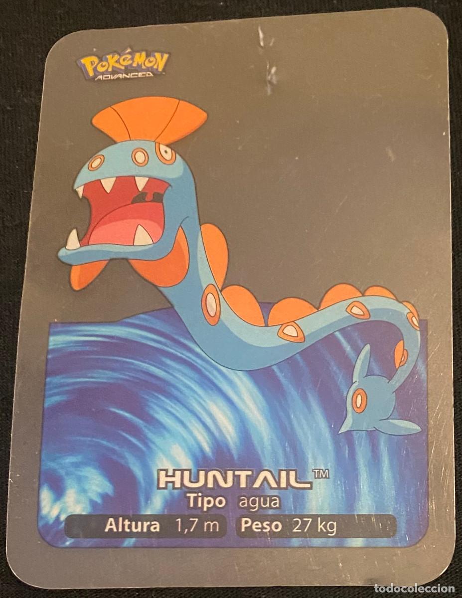 Trading cards: Trading card de Pok&eacute;mon. Colecci&oacute;n Lamicards. Huntail. A&ntilde;o 2005. Edici&oacute;n en espa&ntilde;ol.