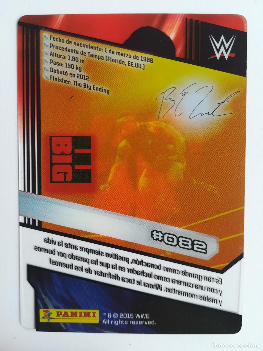 Trading cards: WWE N&ordm; 082. Big E. Panini 2016. - Foto 2